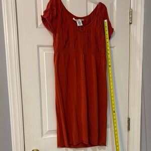 Max Studio Terracotta Knit Dress